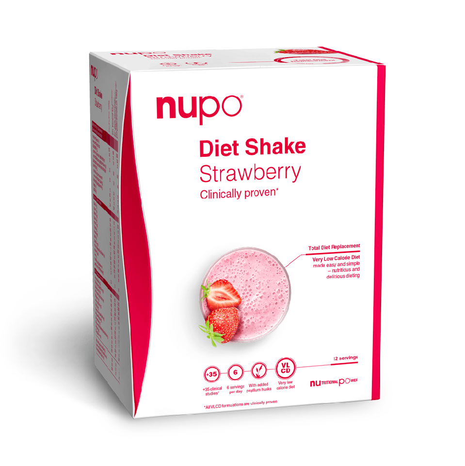 Nupo - Diet Shake Strawberry 12 Portioner