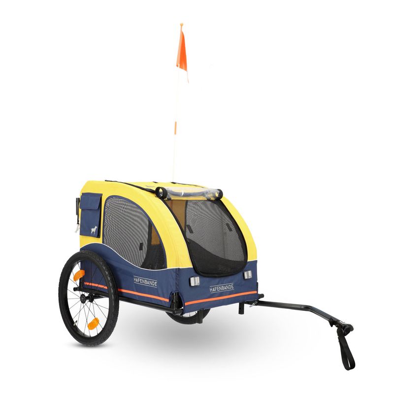 Remorque à vélo HAFENBANDE Cabby L avec 2 attelages