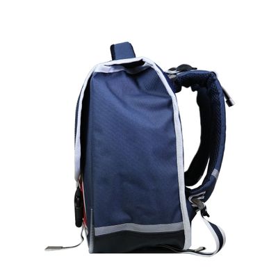 Cartable Phileas Rugby 38 cm - 2 compartiments - bleu - Bagtrotter