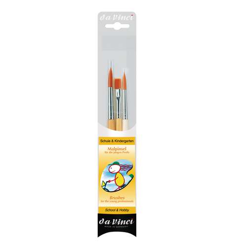 da Vinci Malpinsel-Set, Serie 4234 Schulpinsel