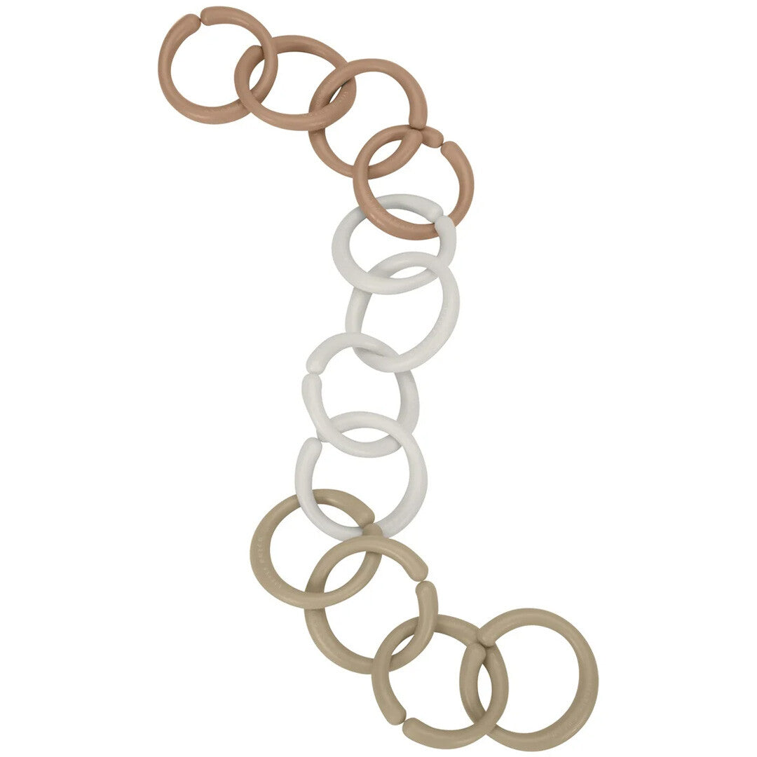 Little dutch speelgoedringen beige - 12st