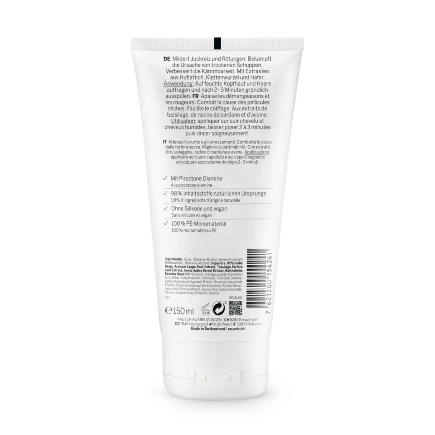 Rausch Anti-Schuppen-Conditioner mit Huflattich