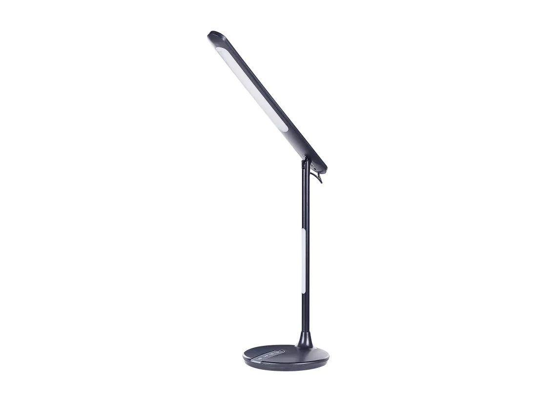 Lampe de bureau LED DRACO Avec variateur Métal Noir
