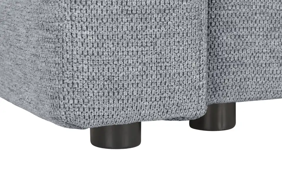 Ecksofa Dunkelgrau rechts