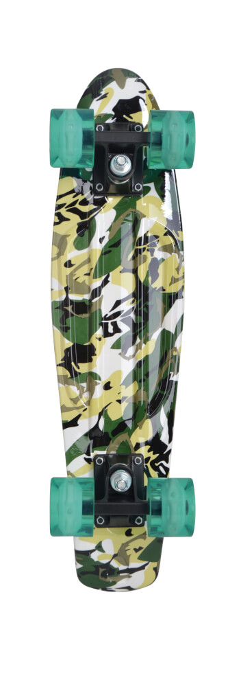 Schildkröt Funsports - Retro Skateboard FREE SPIRIT 22´ Camouflage