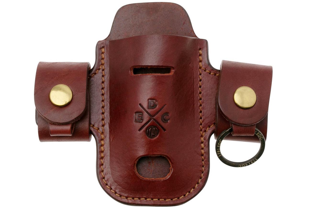 1791 EDC Heavy Duty Action-Snap Solo Ambi EDC-HD-AS-SL-CHN-A Chestnut, lederen riemholster