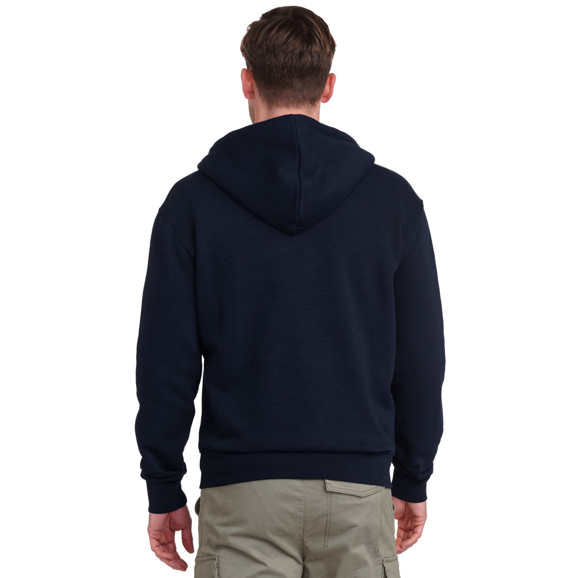VanVaan Denim Herren Sweatjacke aus Flammgarn dunkelblau
