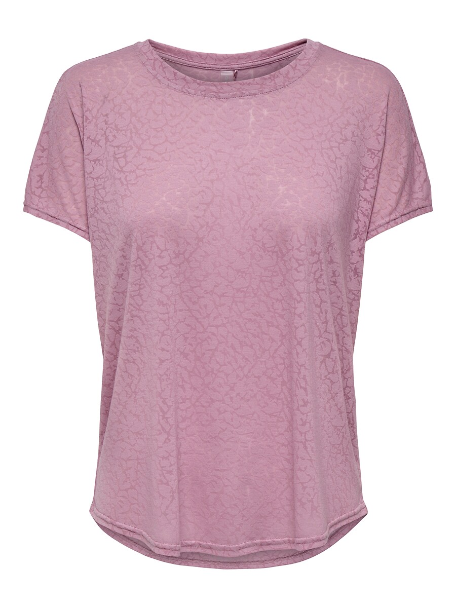 ONLY PLAY<br>Camiseta com gola redonda e mangas curtas