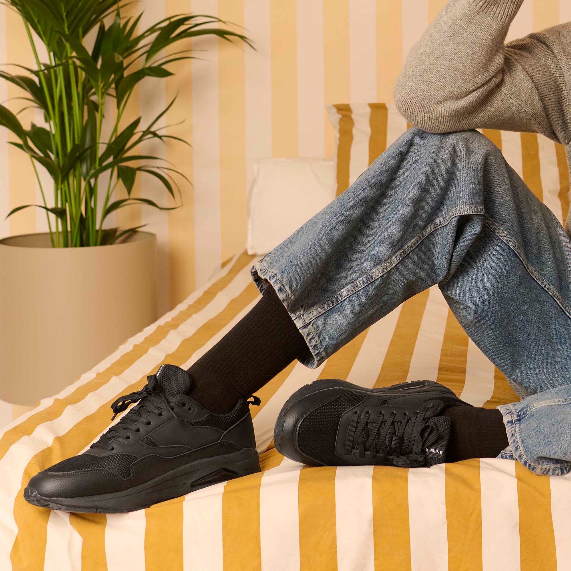 Baskets basses Homme noir