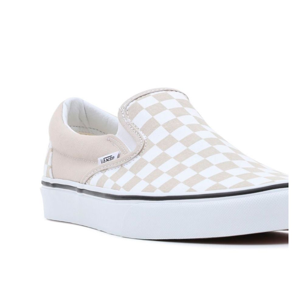 Vans CLASSIC SLIP-ON - Sneakers color theory checkerboard french oak
