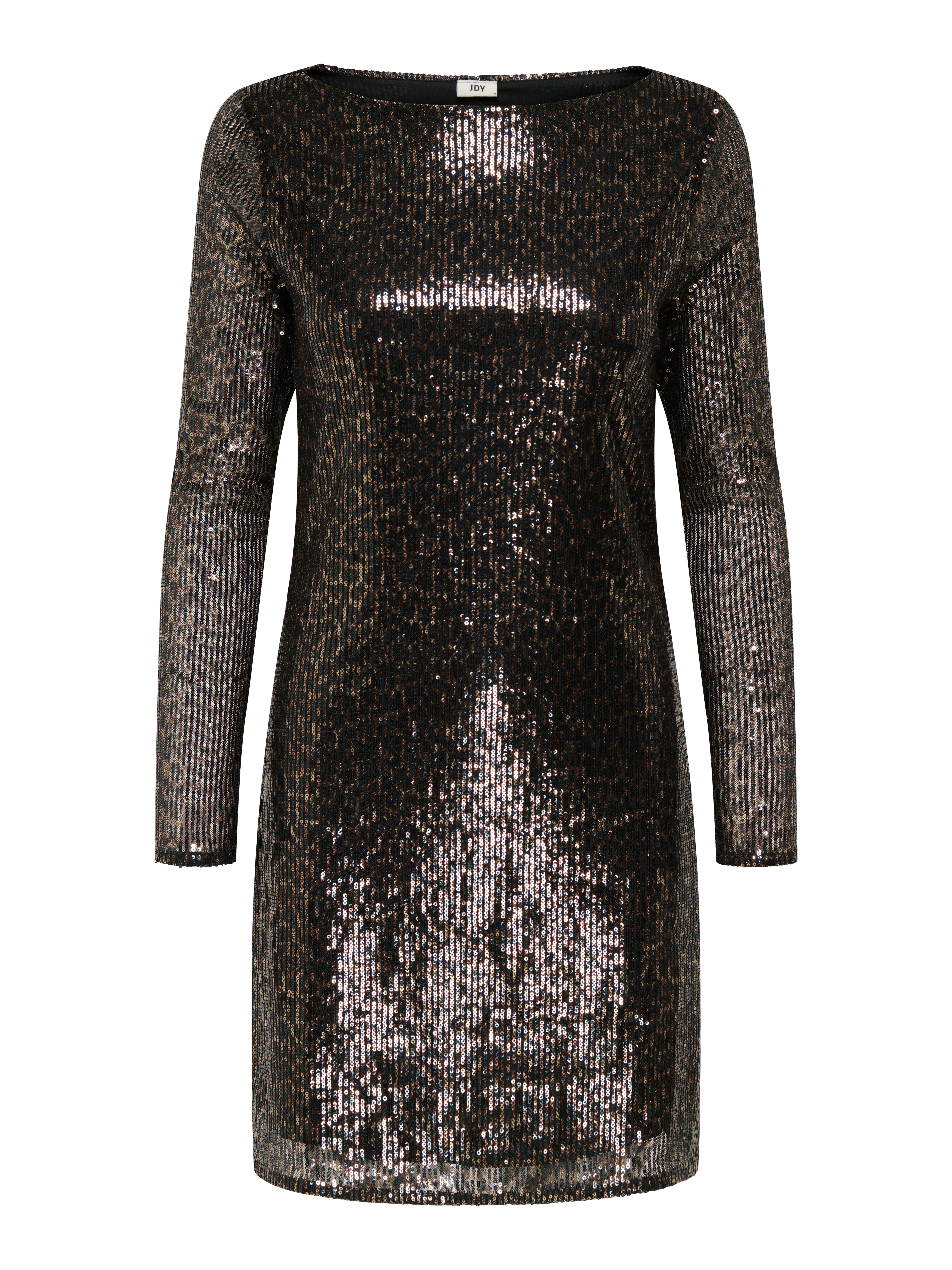 JDYLEONA Kurzes Kleid Black