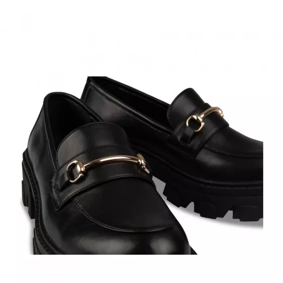 Mocassins NOIR VIA DONNA