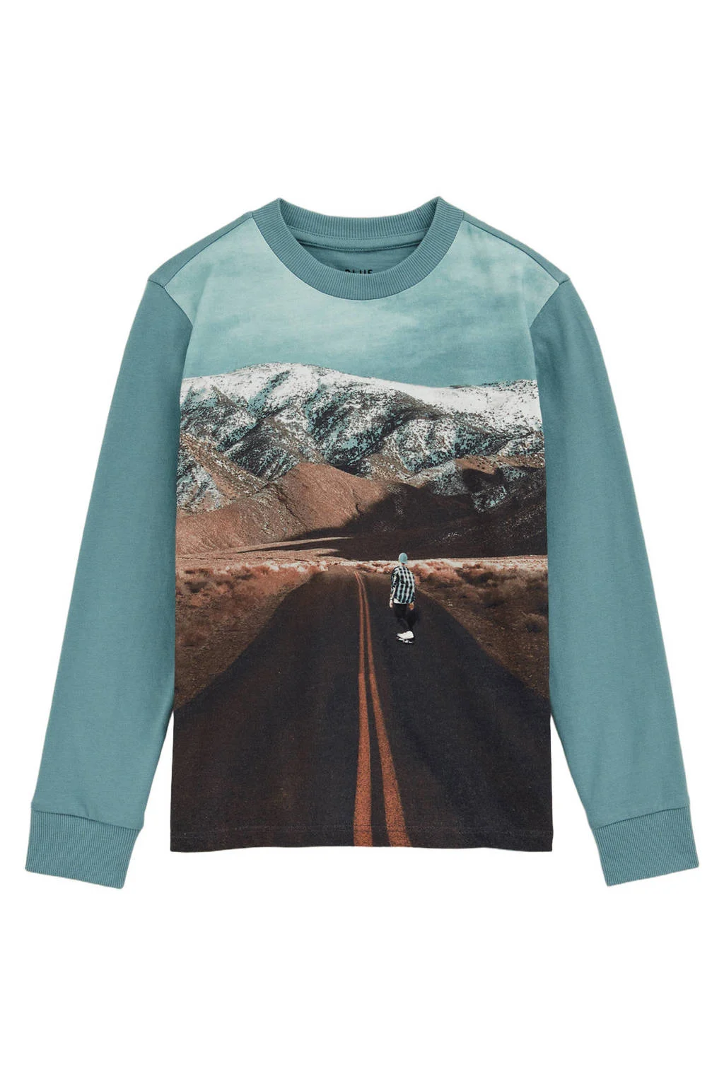 WE Fashion Blue Ridge longsleeve blauw