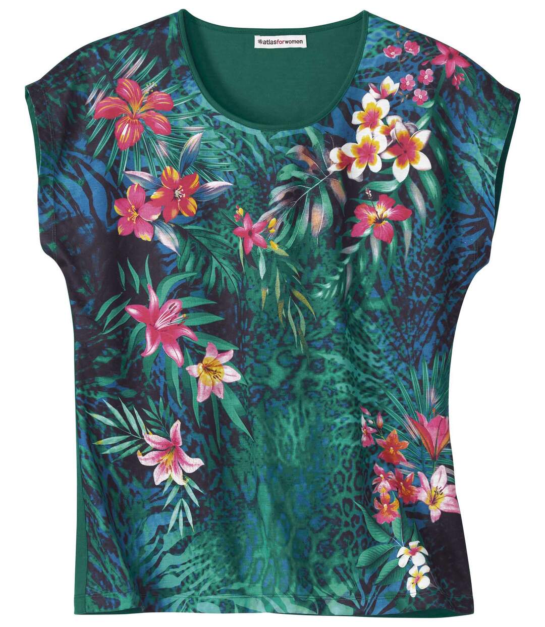 Tee-Shirt Imprimé Tropical