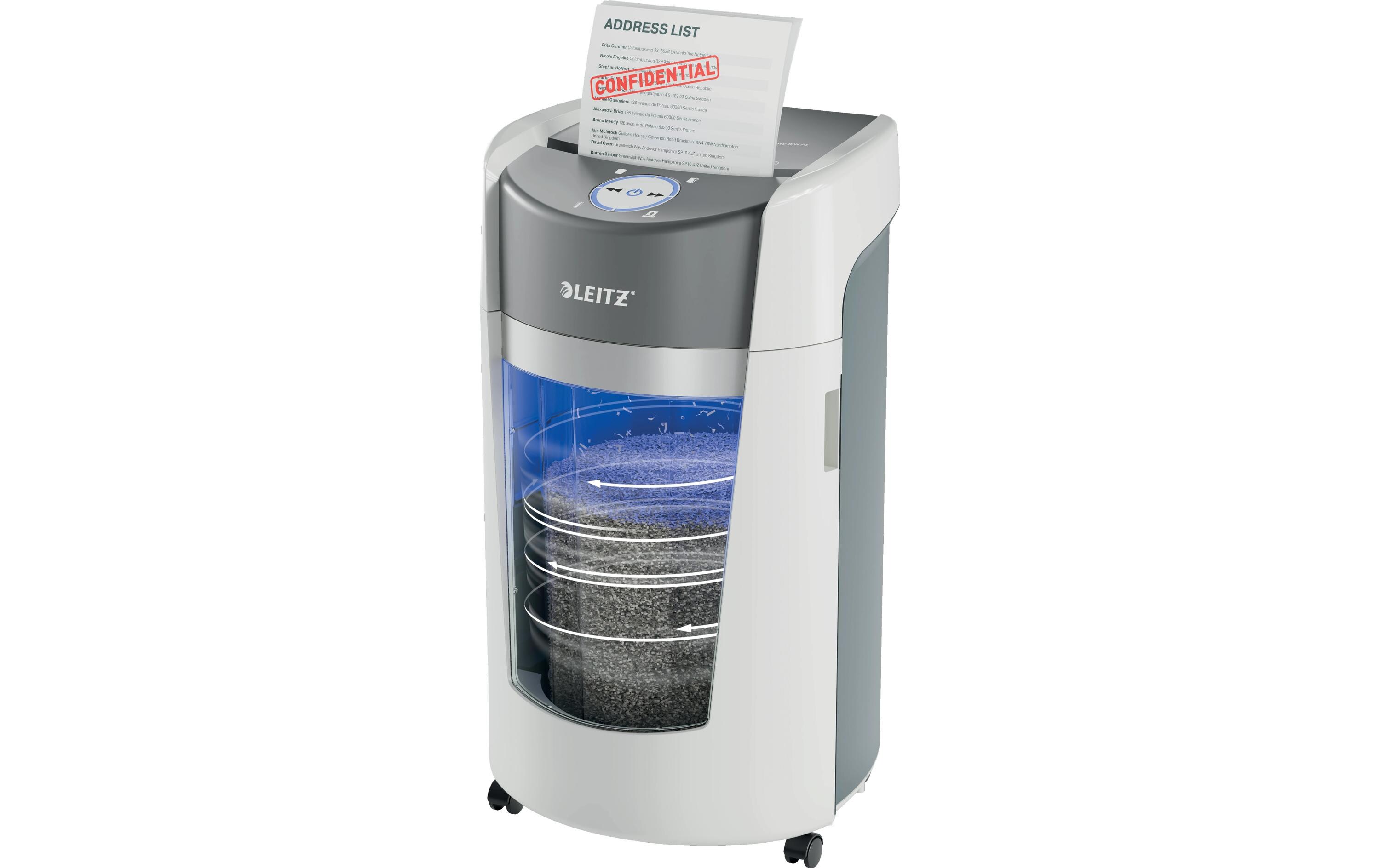 Aktenvernichter IQ OptiMax Office P-5, 10 Blatt<br>Mikroschnitt Aktenvernichter