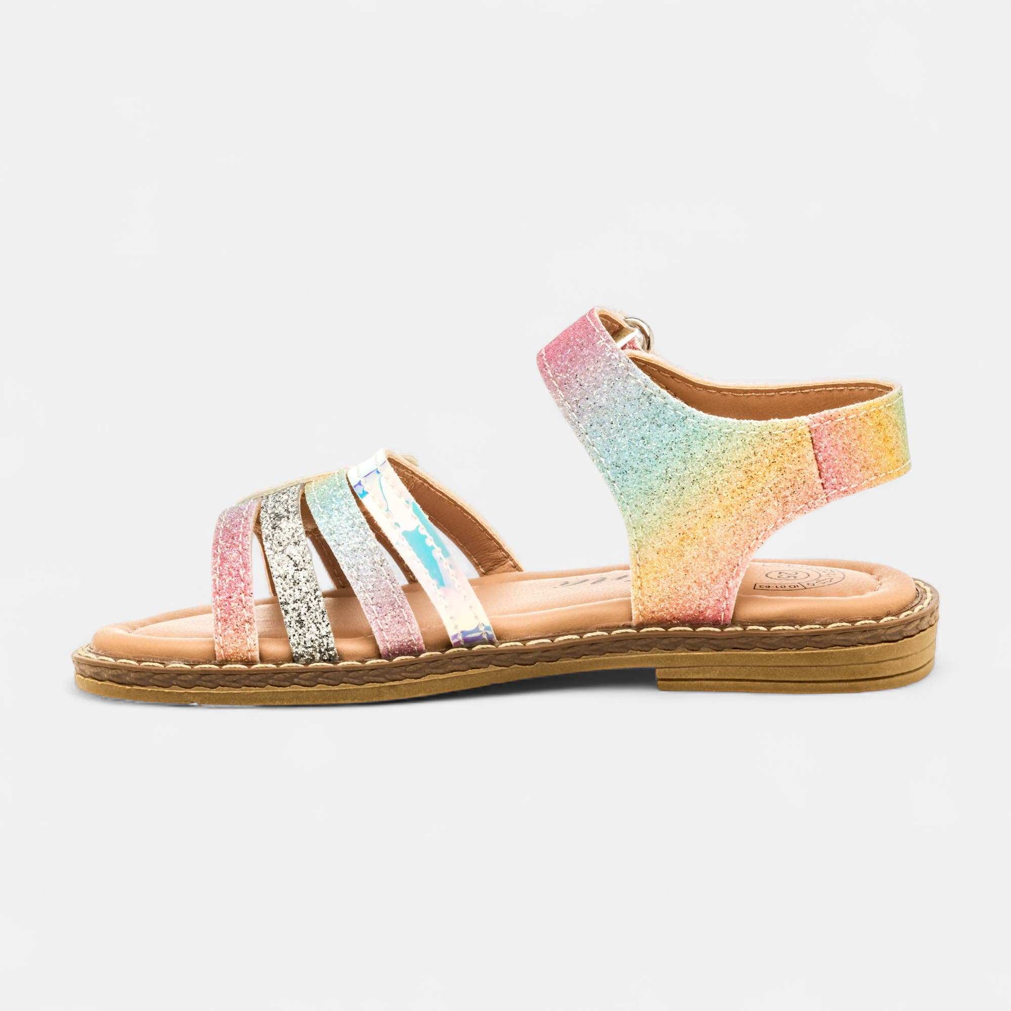 Nu-pieds Fille multicolore