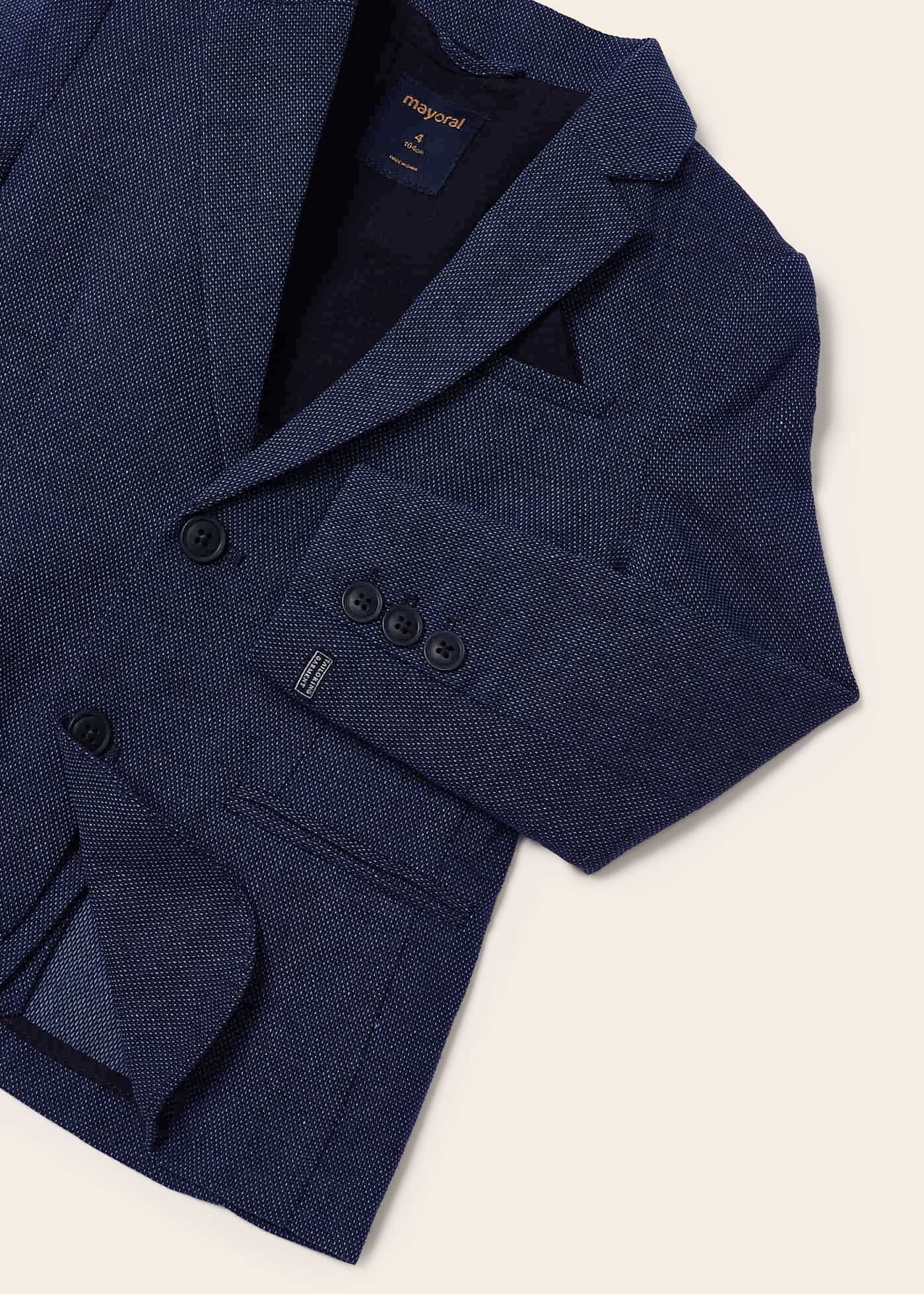 Blazer de linho para meninos