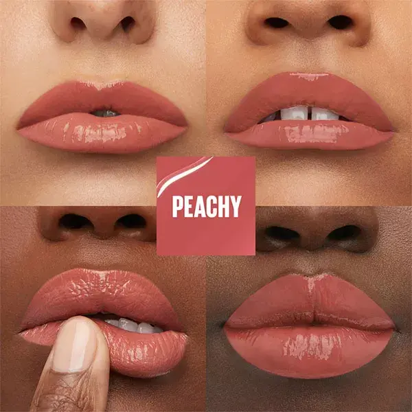 Batom Líquido Maybelline New York Superstay Vinyl Ink, cor nº 15 Peachy, 4,2 ml