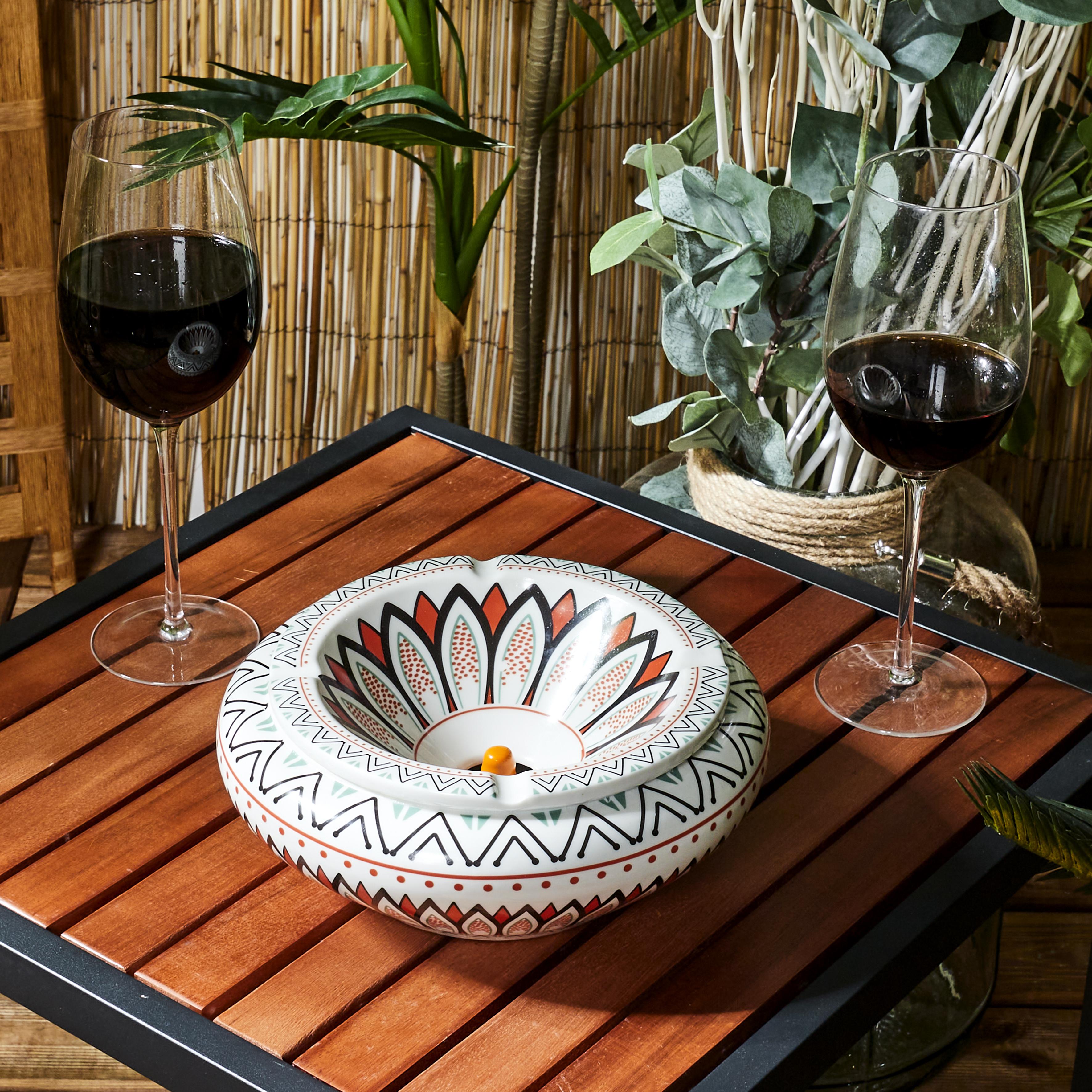 CENDRIER MAROCAIN CERAMIQUE XXL MIRAGE