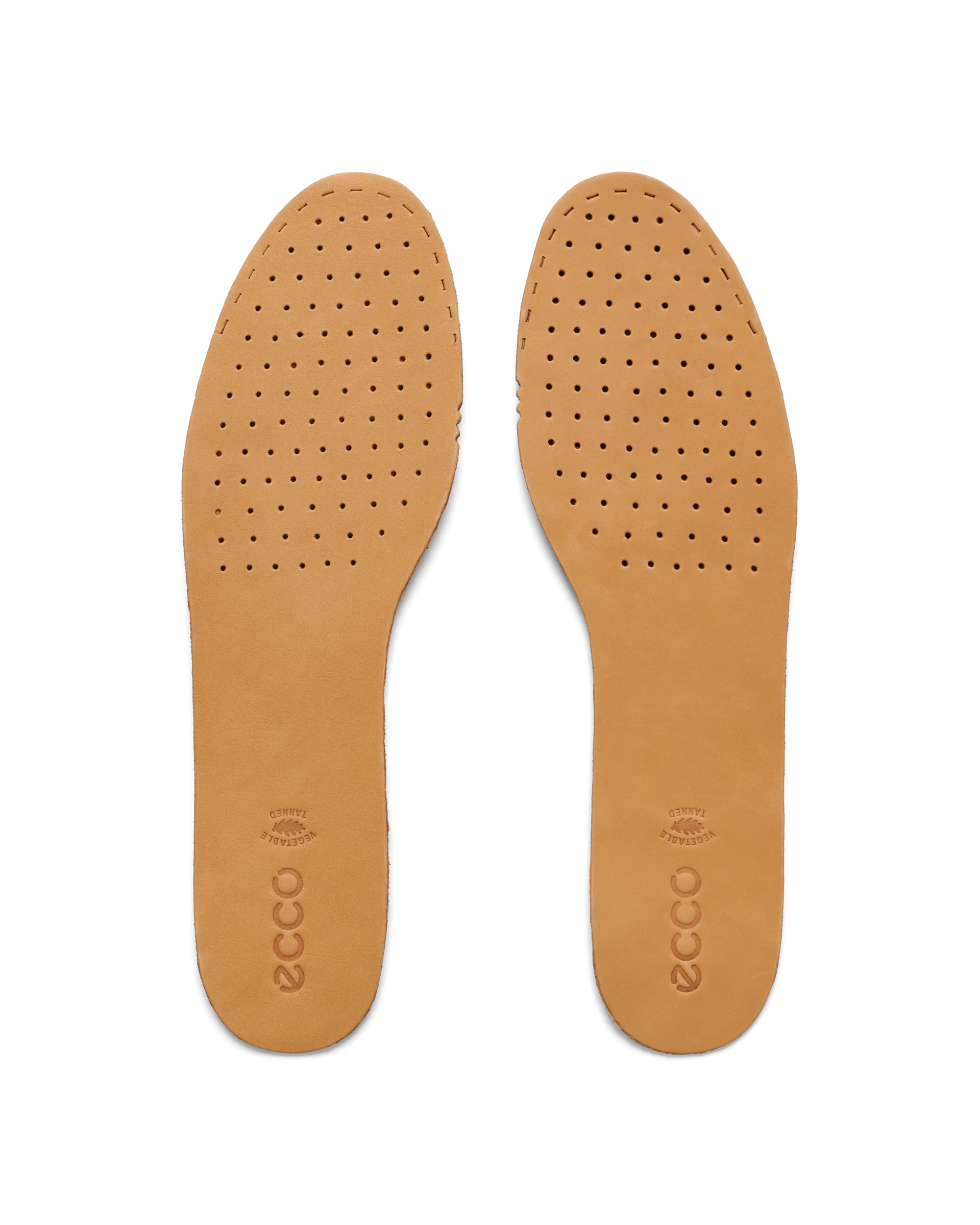 ECCO Comfort Slim Insole Mens Herren Schmale Einlegesohle Braun