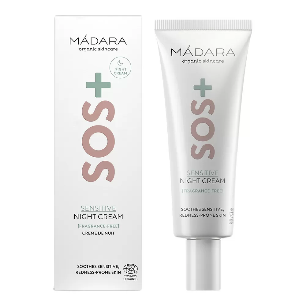 Mádara SOS  SENSITIVE Night Cream - 70 ml.