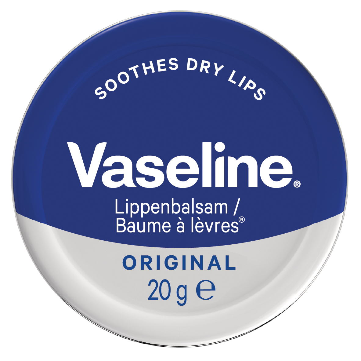 VASELINE Lip Care Tin<br>20 g, Original