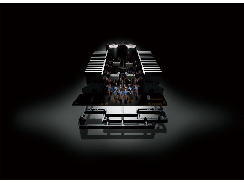 Yamaha Stereo-Verstärker A-S501 Schwarz Leistungsfähiger Vollverstärker mit Subwooferanschluss