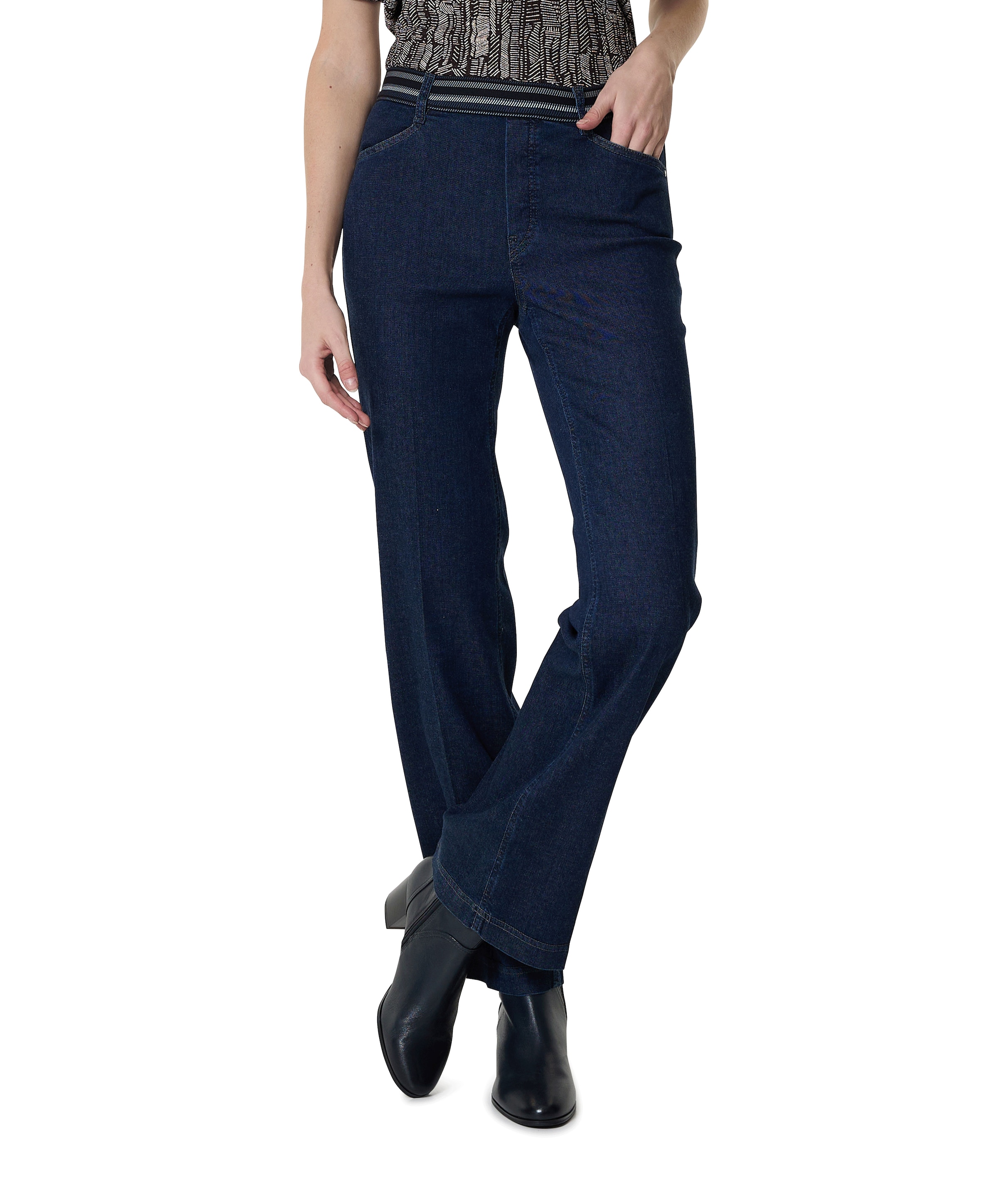 Gardeur Pull On Slim jeans blauw