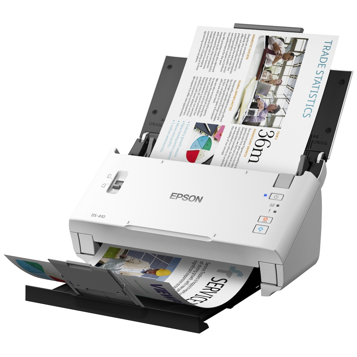Epson WorkForce DS-410 skanner med dokumentmater
