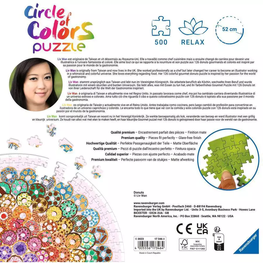 Ravensburger Circle of Colors Donuts bunt
