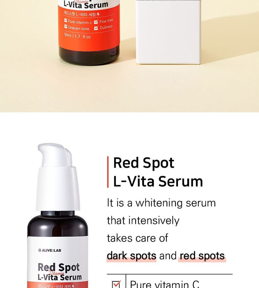 ALIVE:LAB - Rode Vlekken L-Vita Serum
