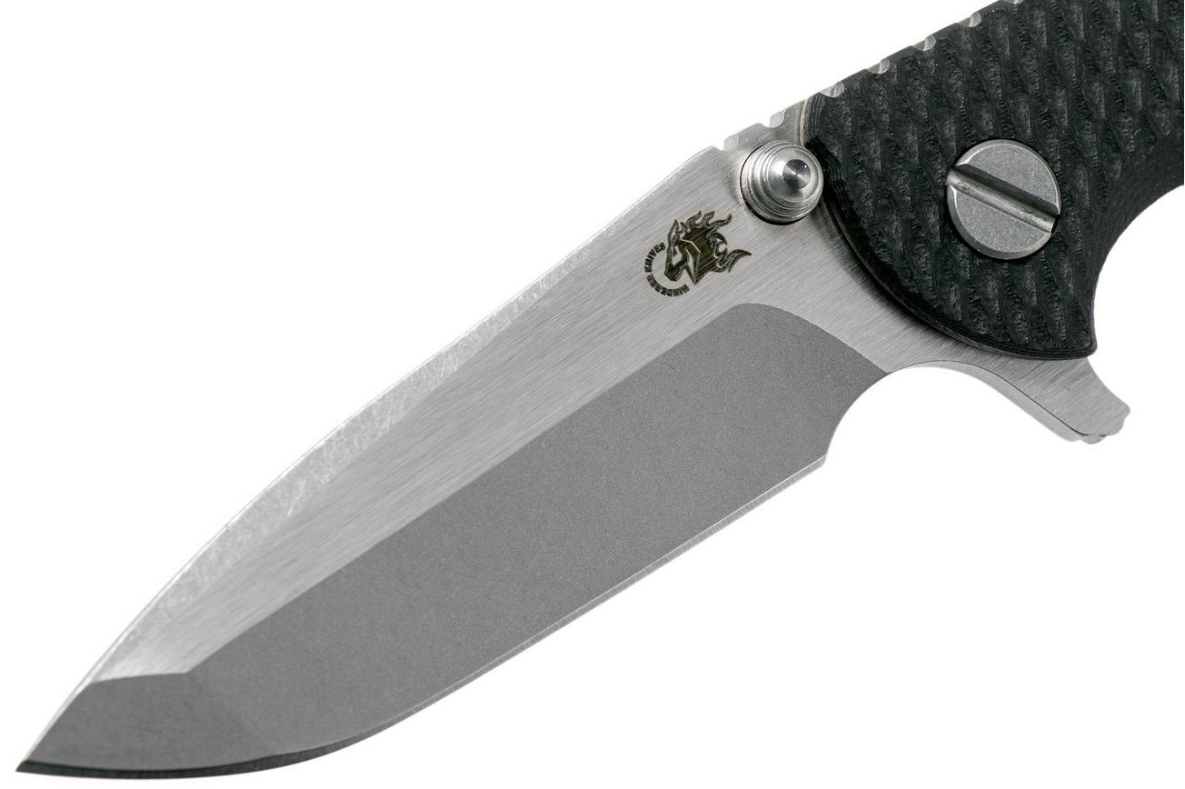 Rick Hinderer XM-18 3” Spanto Gen 4 CPM 20CV Black G10, Battle Green, zakmes
