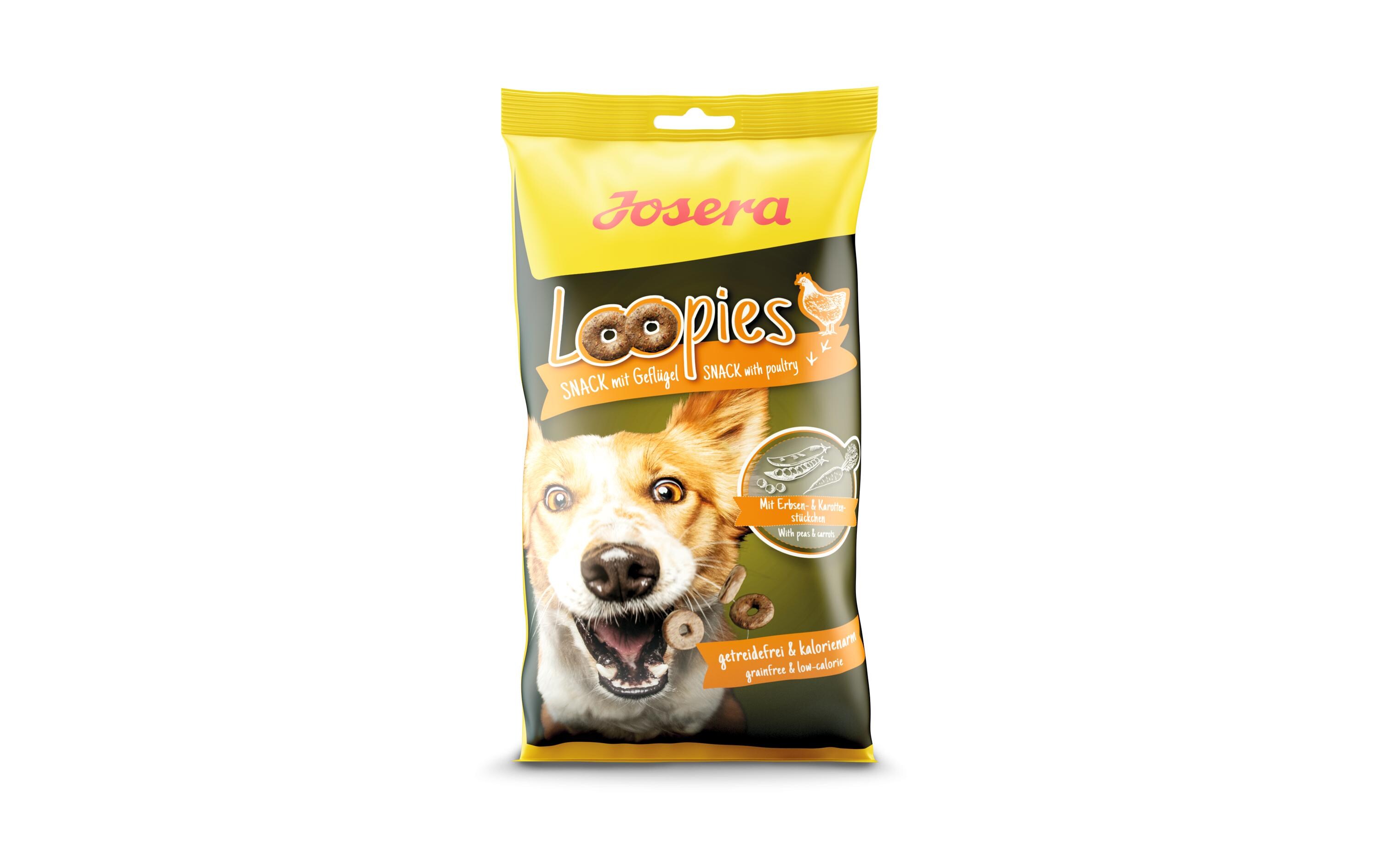 Snack Loopies mit Geflügel, 150 gHundesnack