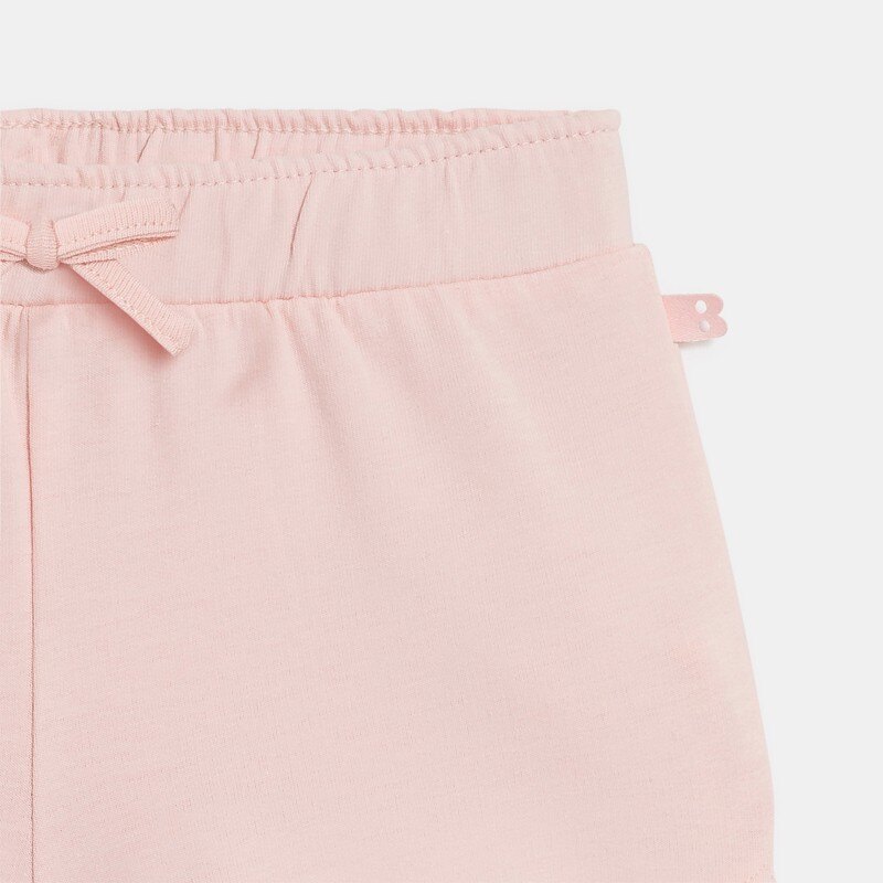 Short en molleton léger rose clair bébé fille Rose