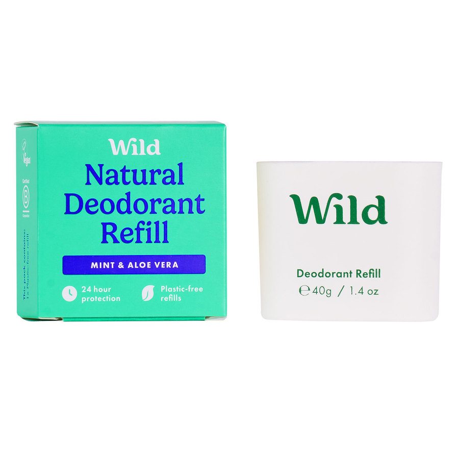 Wild Mint & Aloe Vera Deodorant Refill 40g