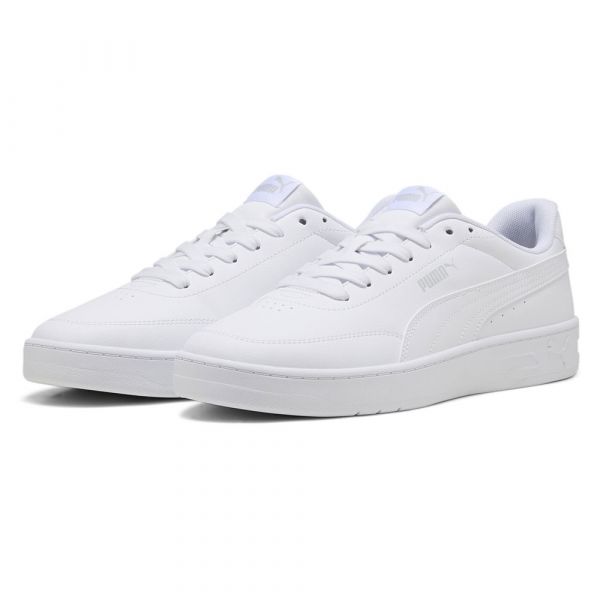 Puma Sapatilhas Court Classic Clean White / Cool Light Gray 42 1/2