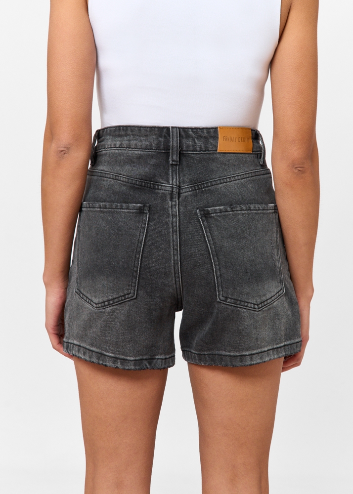 Relaxed short iron zwart