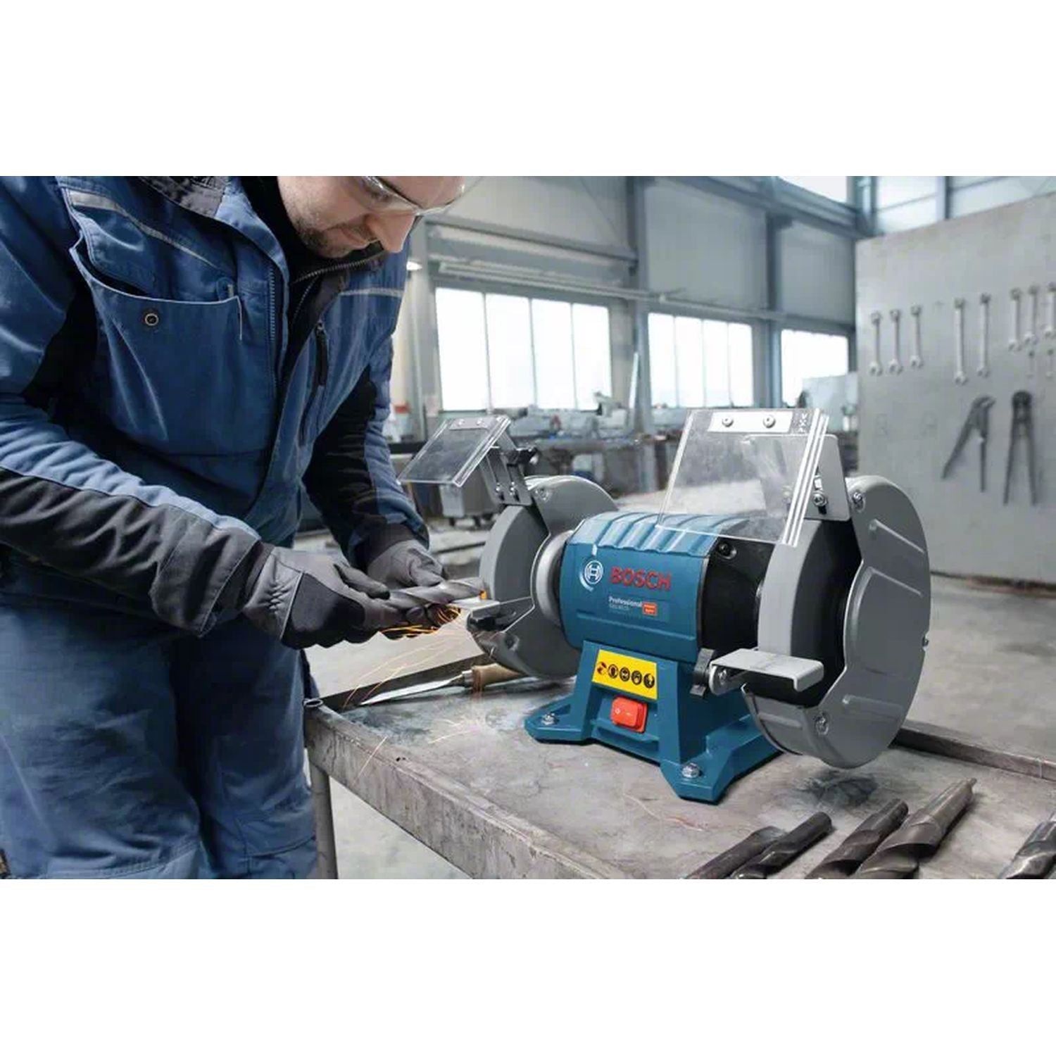 Bosch Professional GBG 60-20 Tafelslijpmachine 200mm 600W - 060127A400