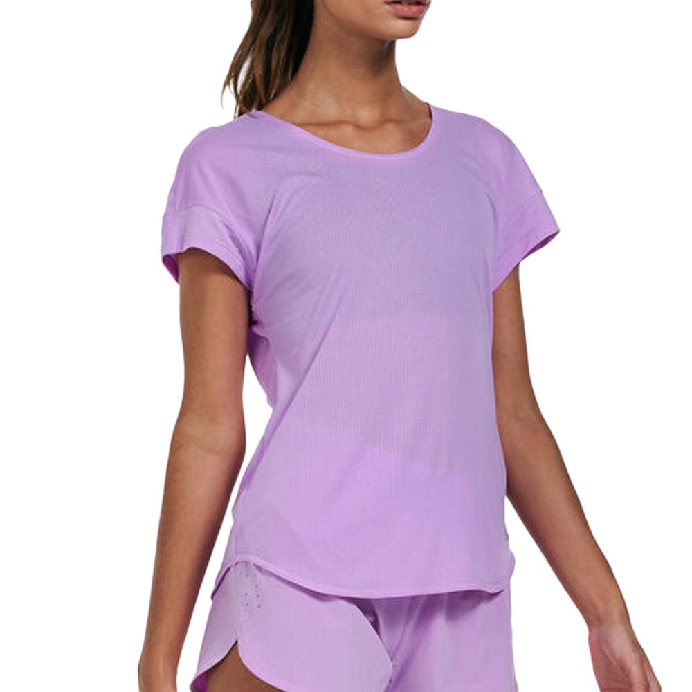 Nike T-shirt de Running Violet Femme Nike Breathe