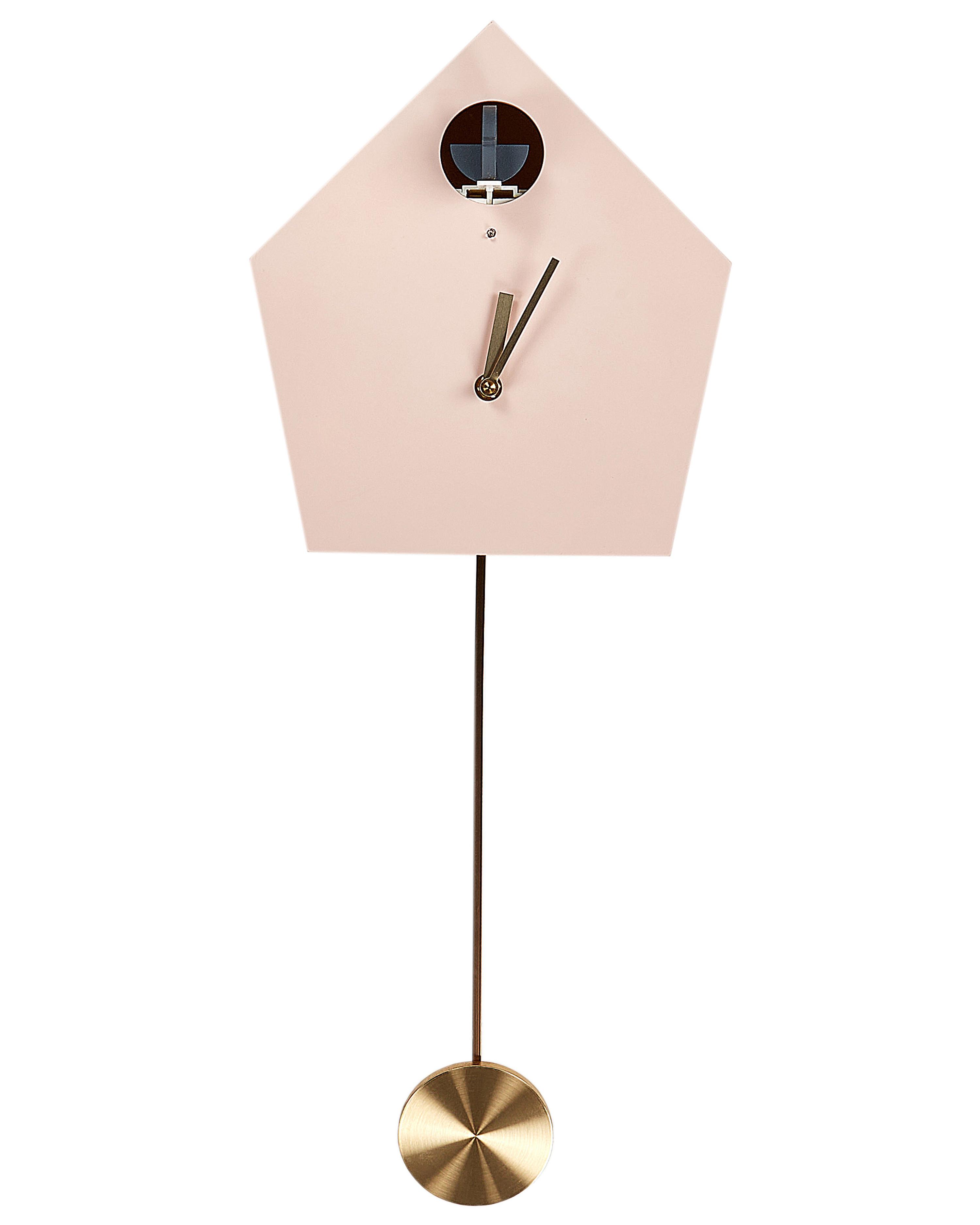 Wandklok ARBAZ 24 cm Roze