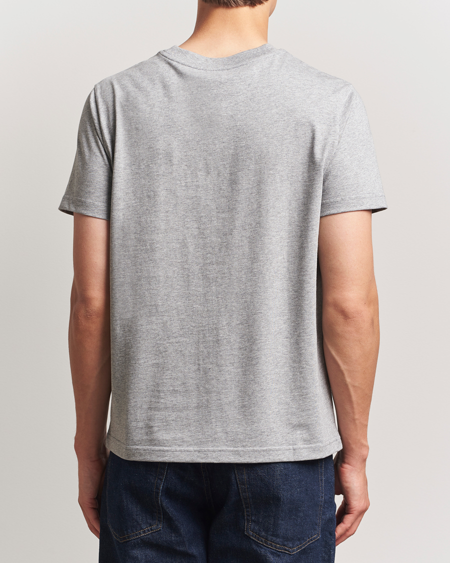 A.P.C. Embroidered APC T-Shirt Heather Grey