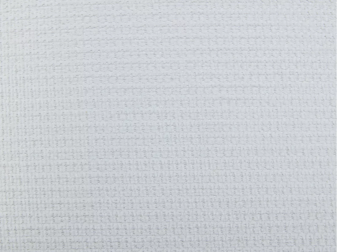 Fauteuil en tissu texturé blanc FAVINA