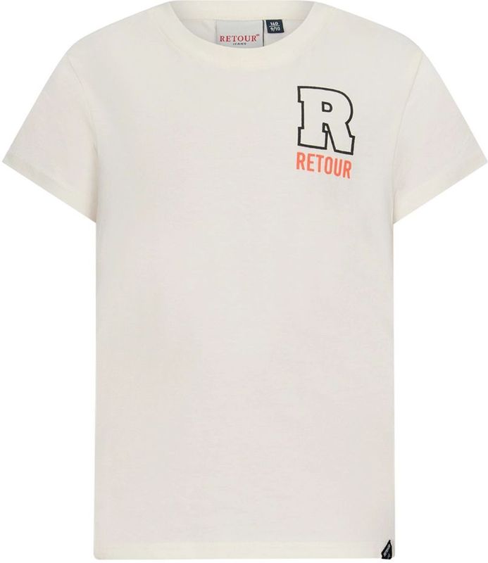 Retour jongens t-shirt - Ecru