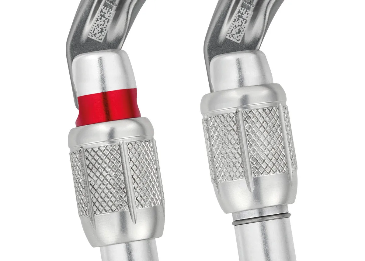 Petzl Am'D SCREW-LOCK Karabiner Red