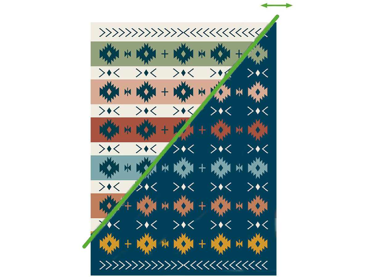 Obelink Patio Mat Aztec 340 x 250 cm tenttapijt