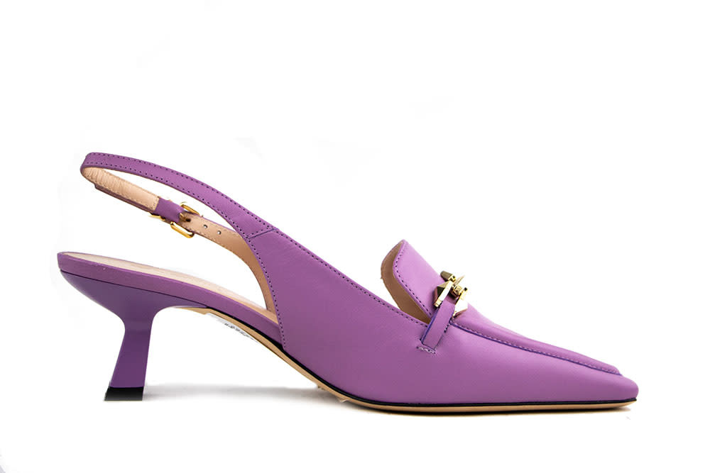 Eva Luna Slingback Bounganville Nappa