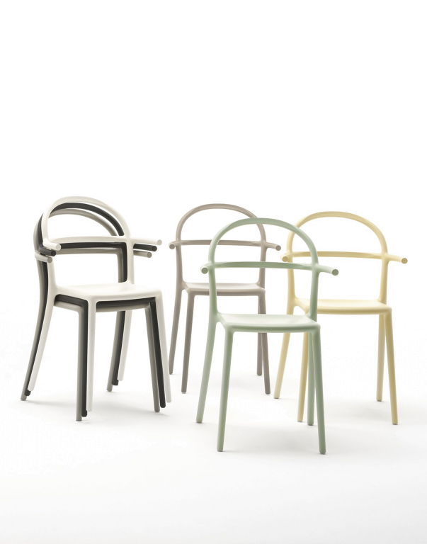 Kartell Generic C tuinstoel white