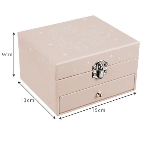 Smykkeskrin/etui med spilleboks 22903