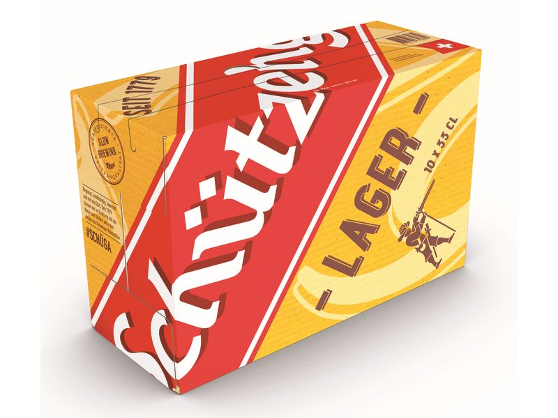 Schützengarten Bier Lager hell 10 x 0.33 l Helles Lagerbier