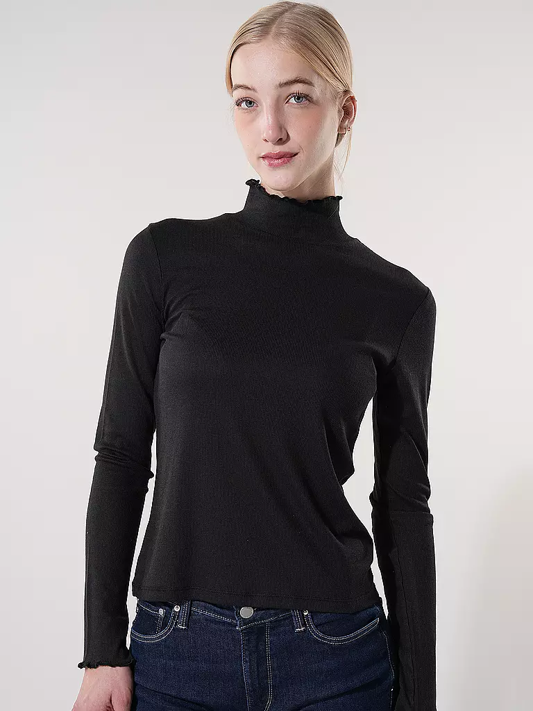 KATESTORM Rollkragenpullover schwarz